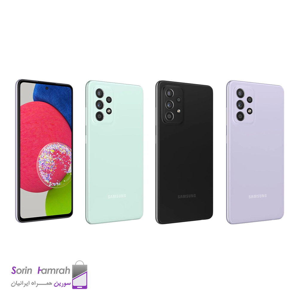 گوشی موبایل سامسونگ مدل Galaxy A52s 5G دو سیم کارت ظرفیت 128/6 گیگابایت